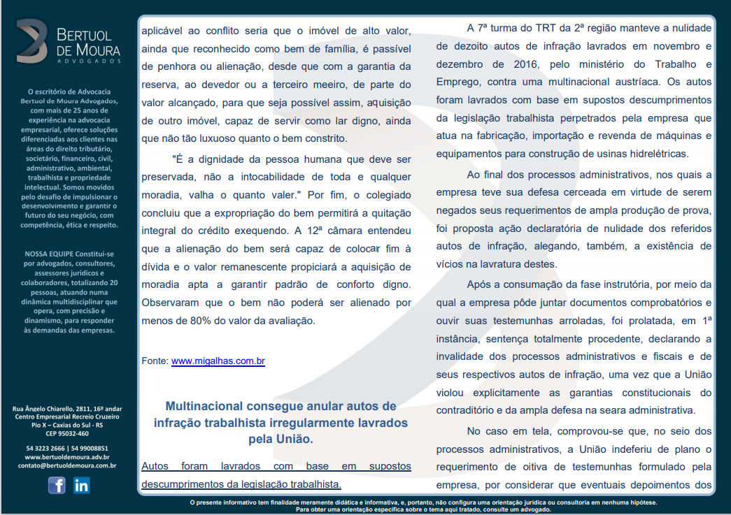 Como trabalhar com Consumação?